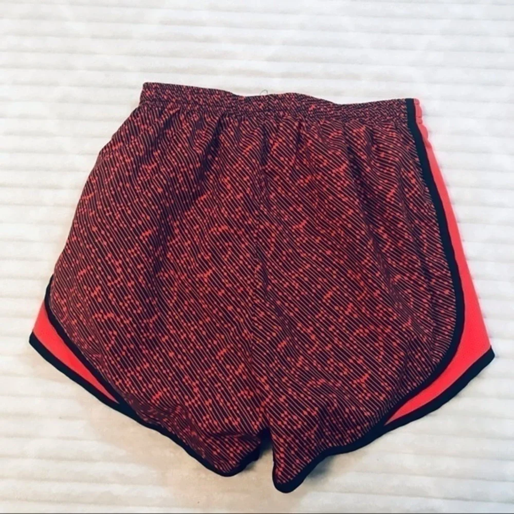 Nike Red Print Tempo Dri-Fit Running Shorts Size XS
